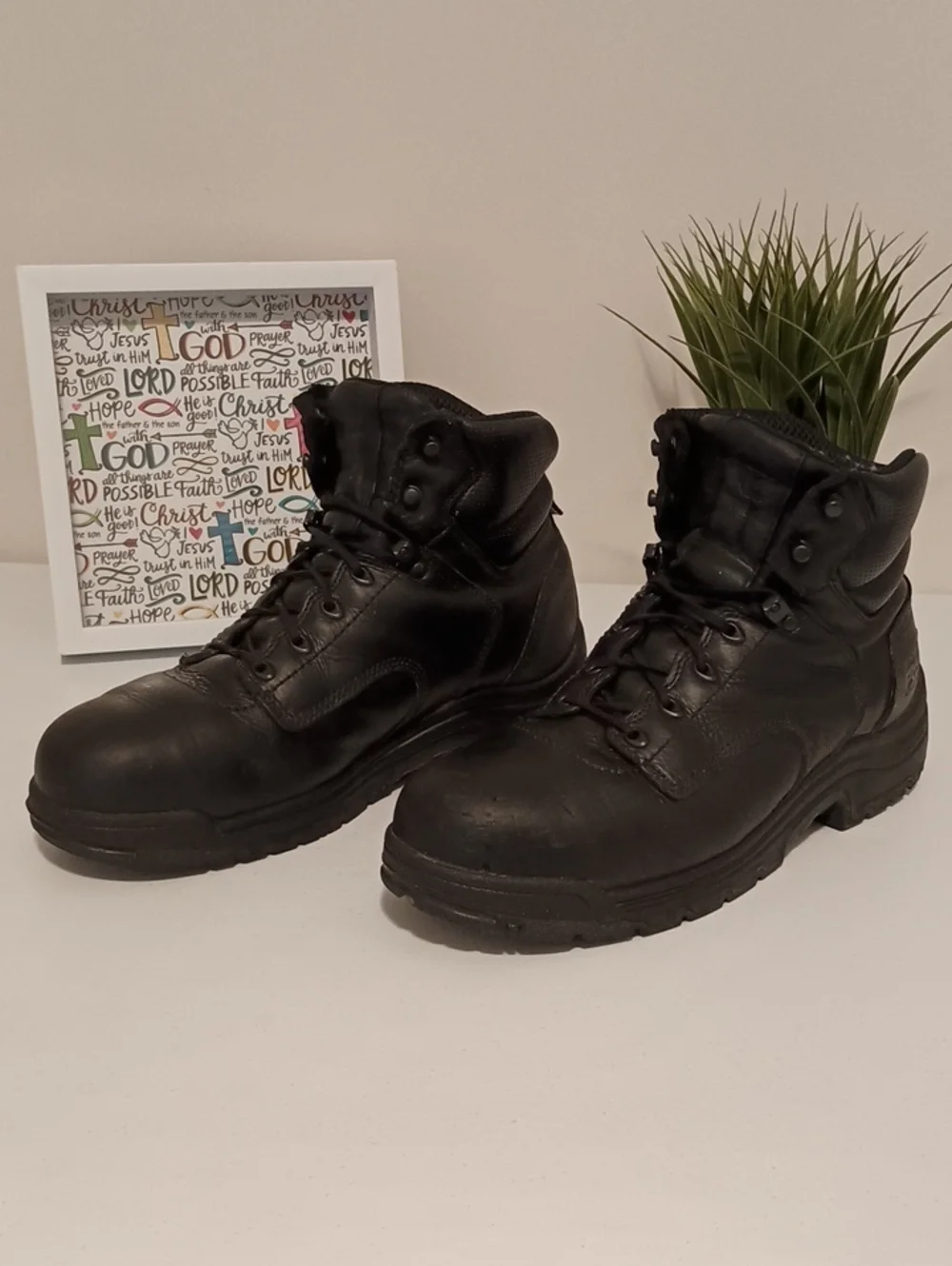 Men's Timberland Pro Series Composite Toe Work Boots 🥾